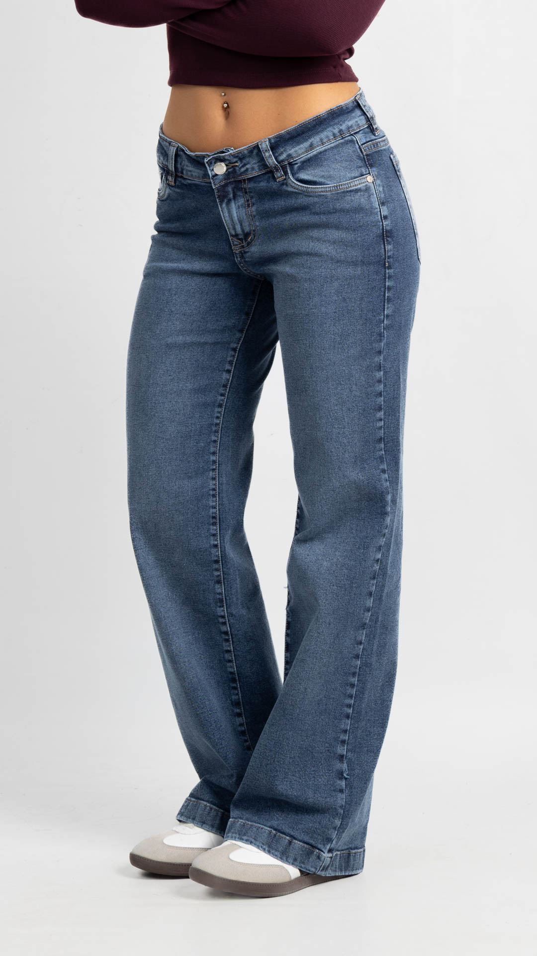Art. 964 | Wide leg Elastizado Nevado Oscuro TB