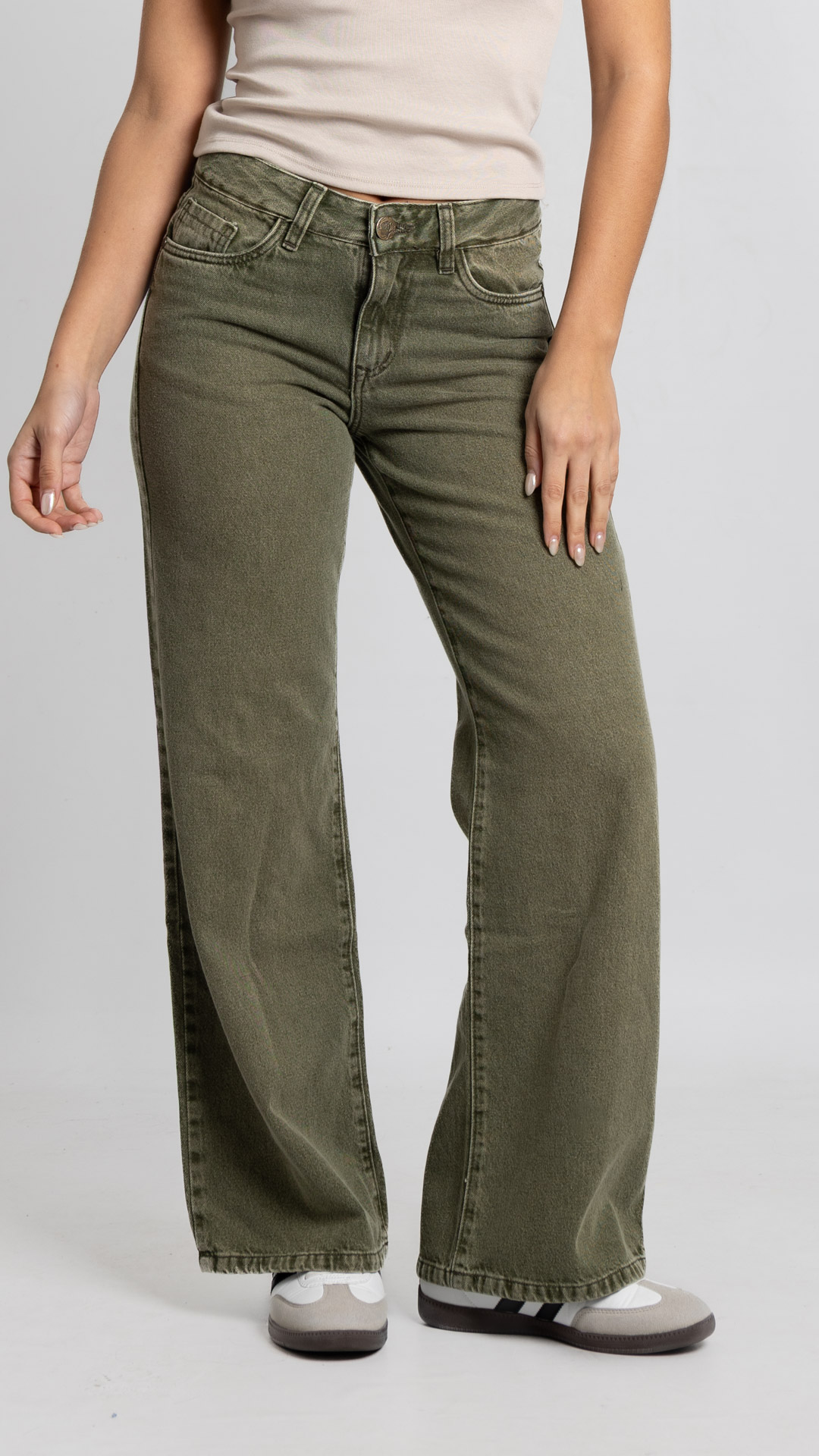 Art. 978 | Wide leg Matcha Clasico TM