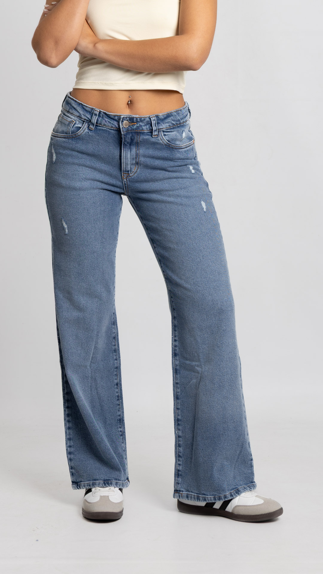 Art. 977 | Wide Leg Nevado Con Roturas TM