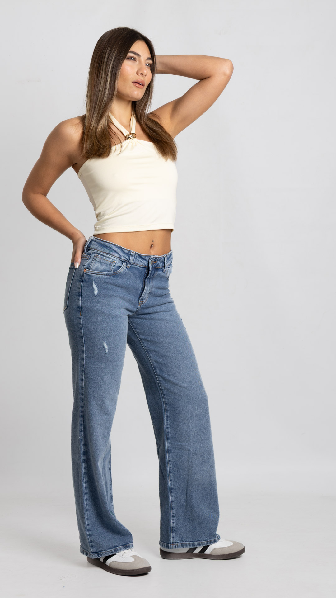 Art. 977 | Wide Leg Nevado Con Roturas TM