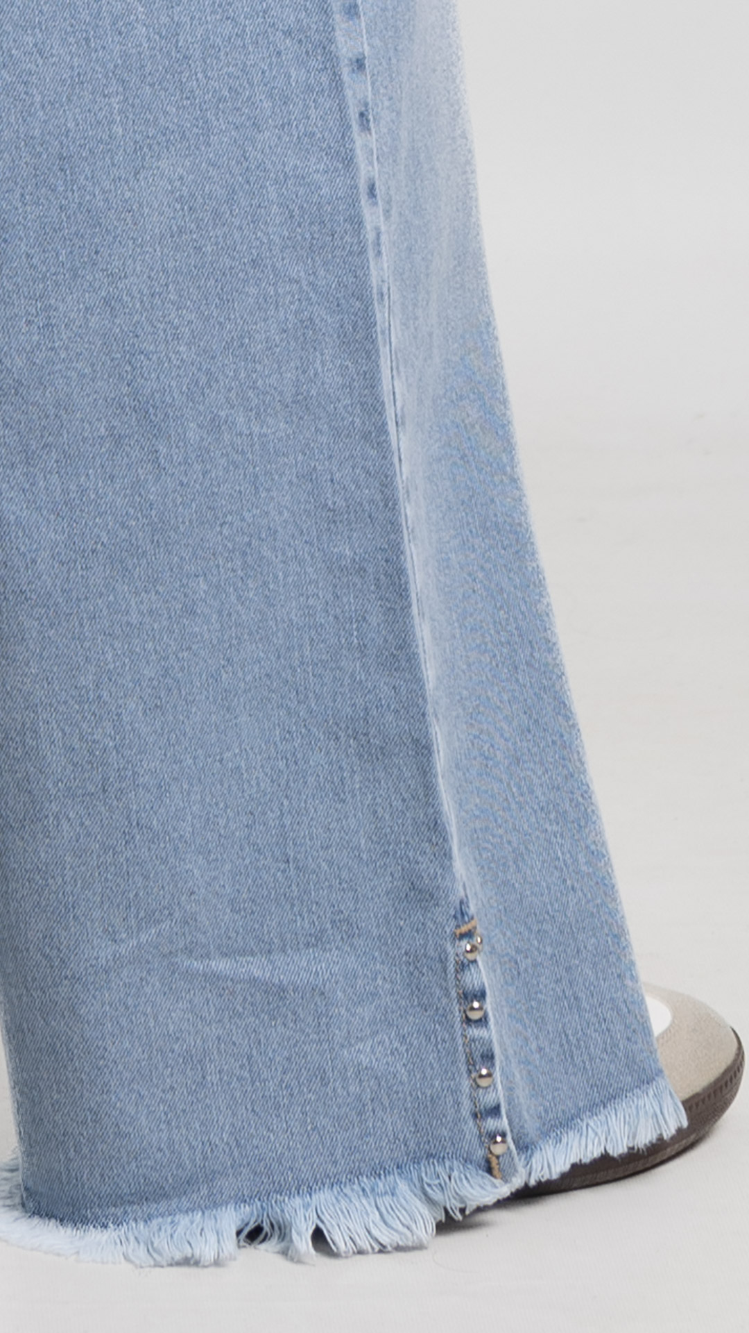 Art. 975 | Wide leg Nevado Claro Desflecado TB