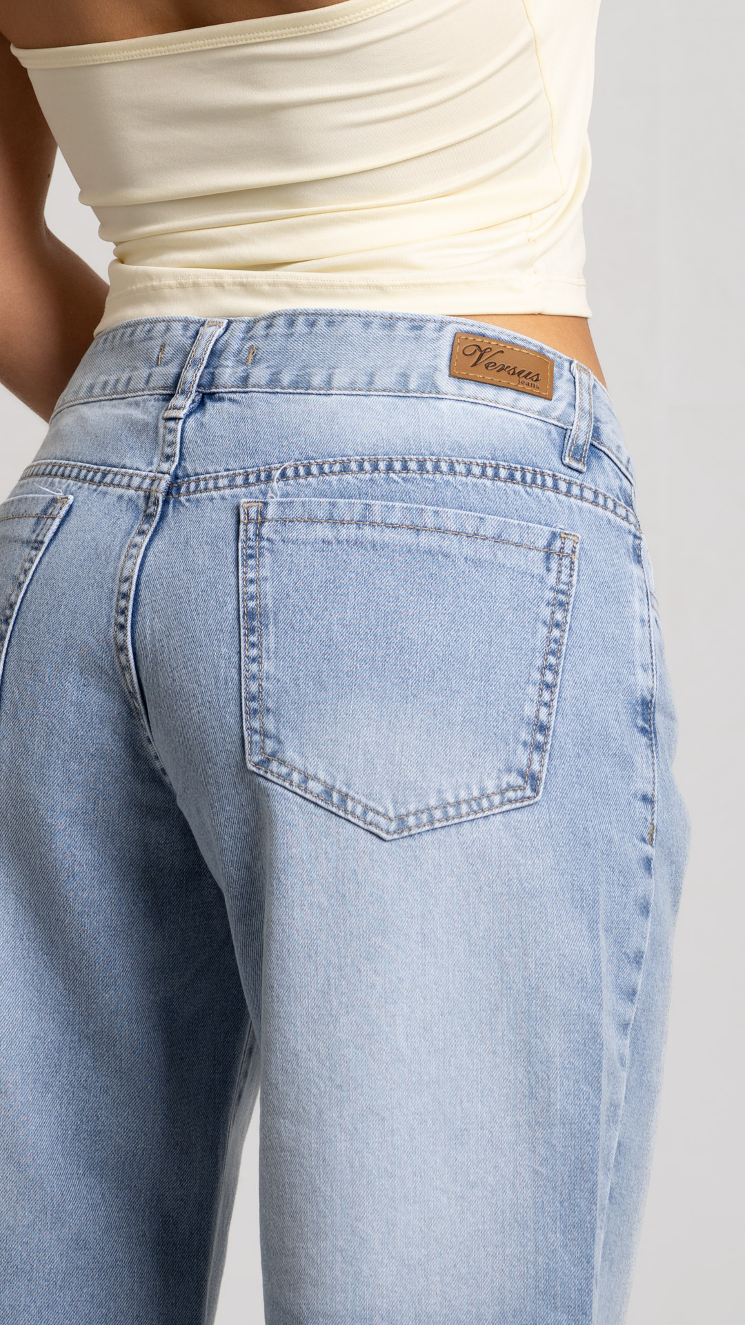 Art. 975 | Wide leg Nevado Claro Desflecado TB