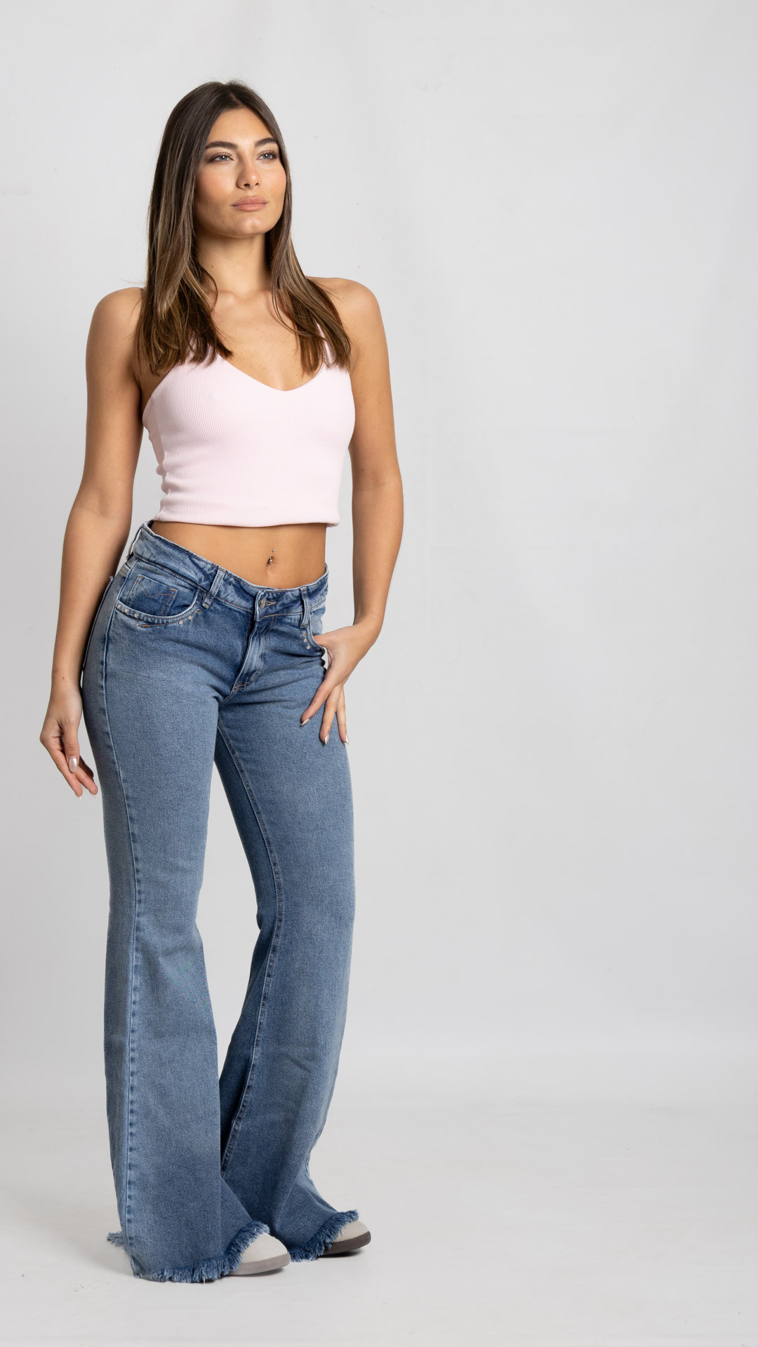Art. 983 | Mega Oxford Nevado con tachitas bolsillos TB