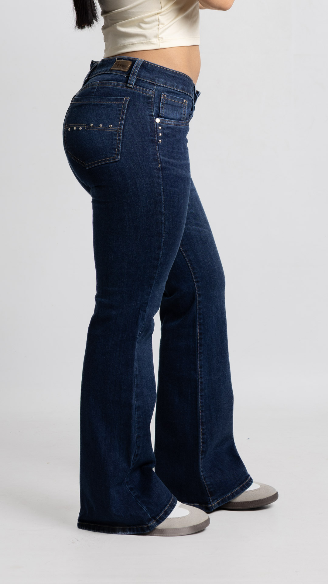 Art. 1003 | Oxford Azul con tachitas en bolsillos HC TB