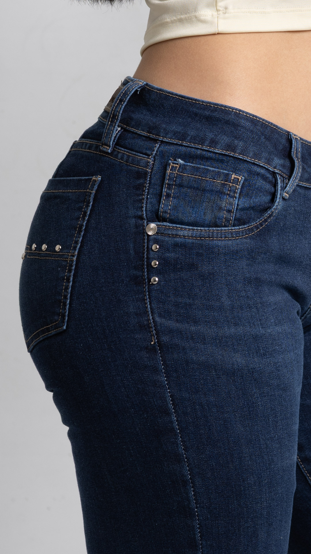 Art. 1003 | Oxford Azul con tachitas en bolsillos HC TB