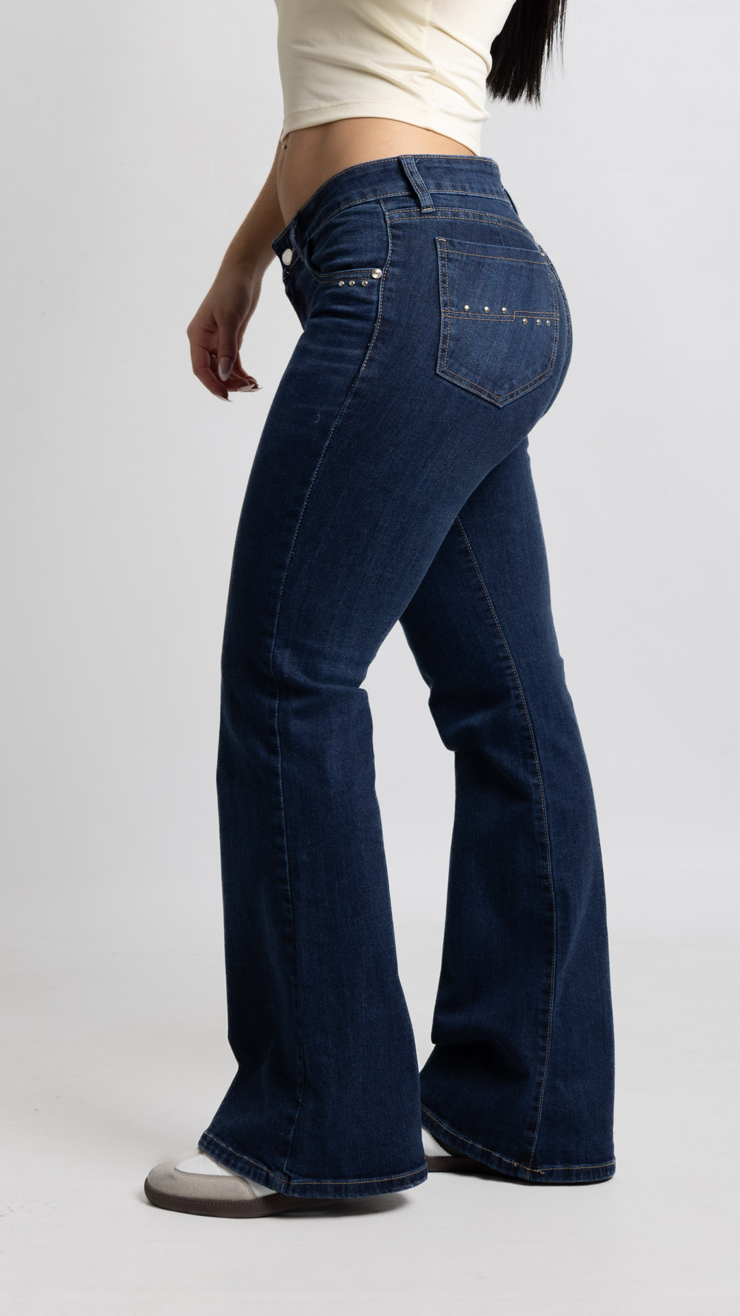 Art. 1003 | Oxford Azul con tachitas en bolsillos HC TB