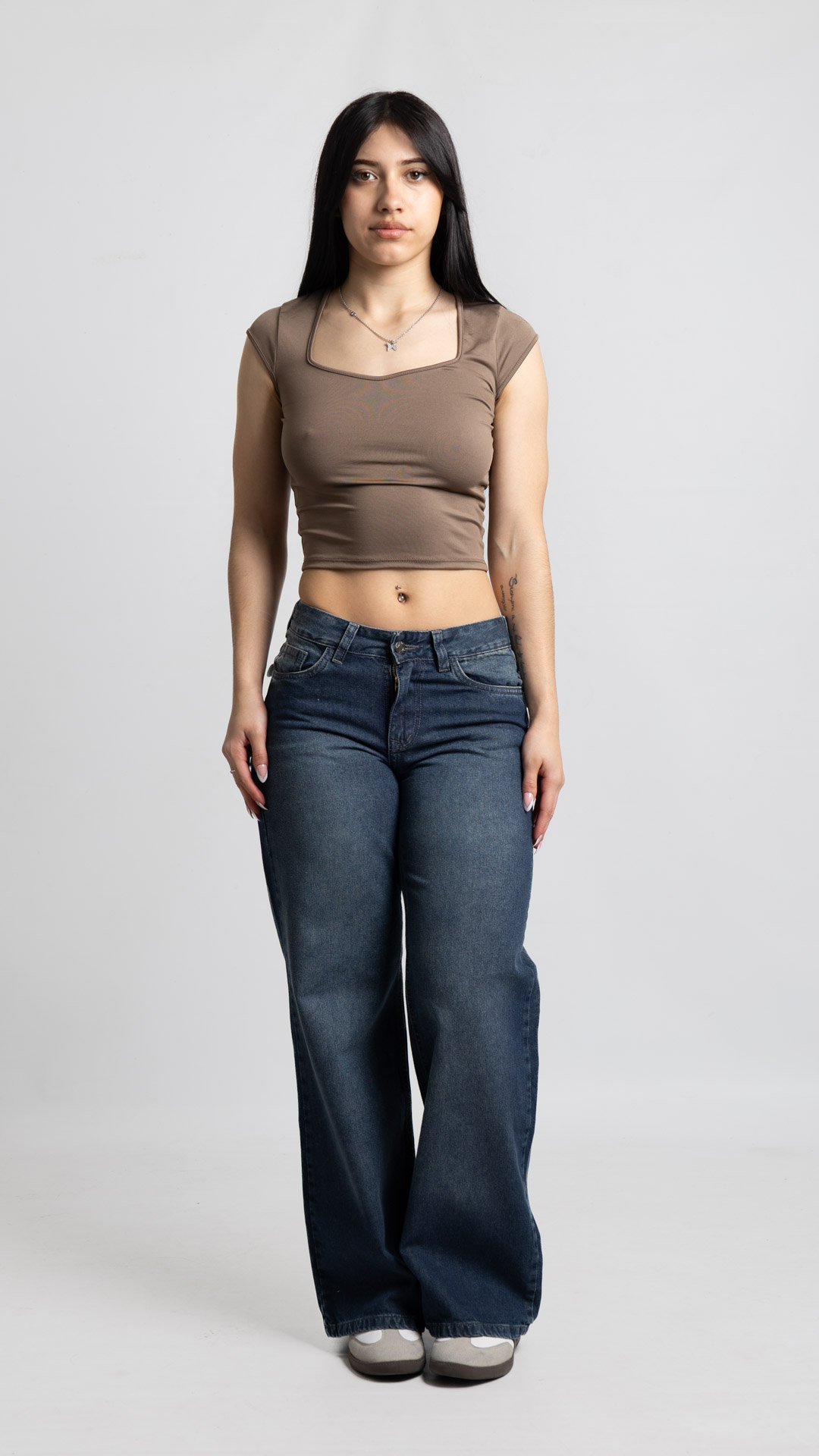 1002 Art. 1002 | Wide Leg Oxido con Tapa TM