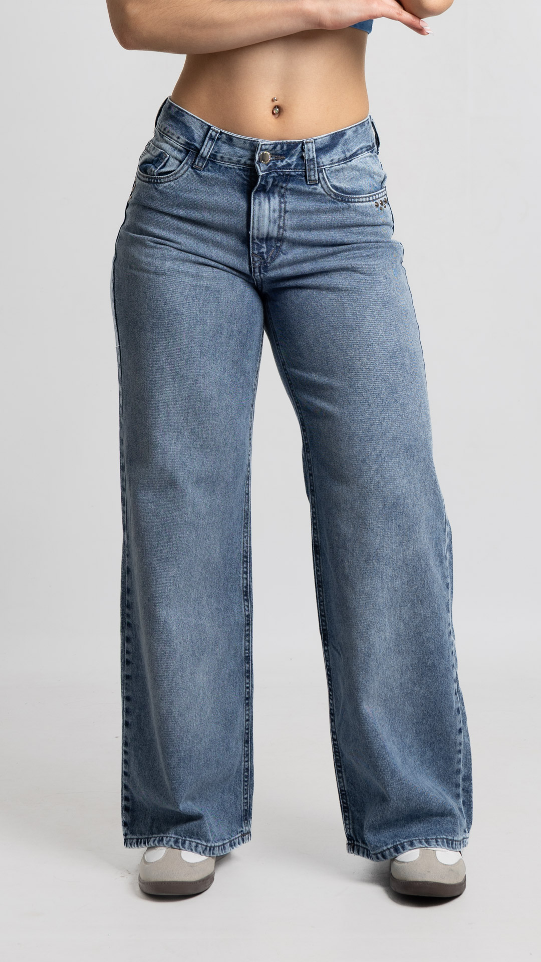 Art. 995 | Wide Leg nevado con Tachas TA