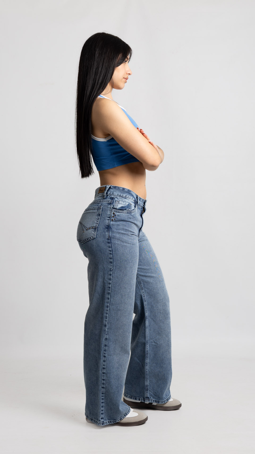 Art. 995 | Wide Leg nevado con Tachas TA