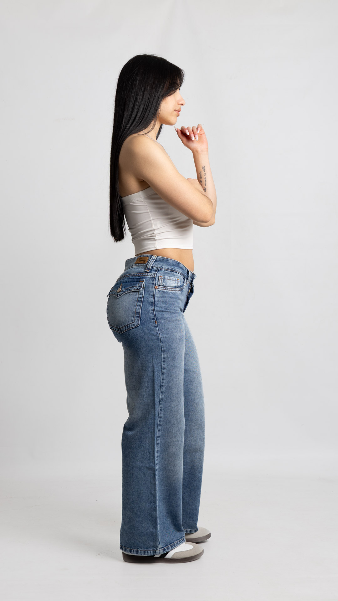 987 Art. 987 | Wide Leg Nevado Clasico con Tapa HN TM