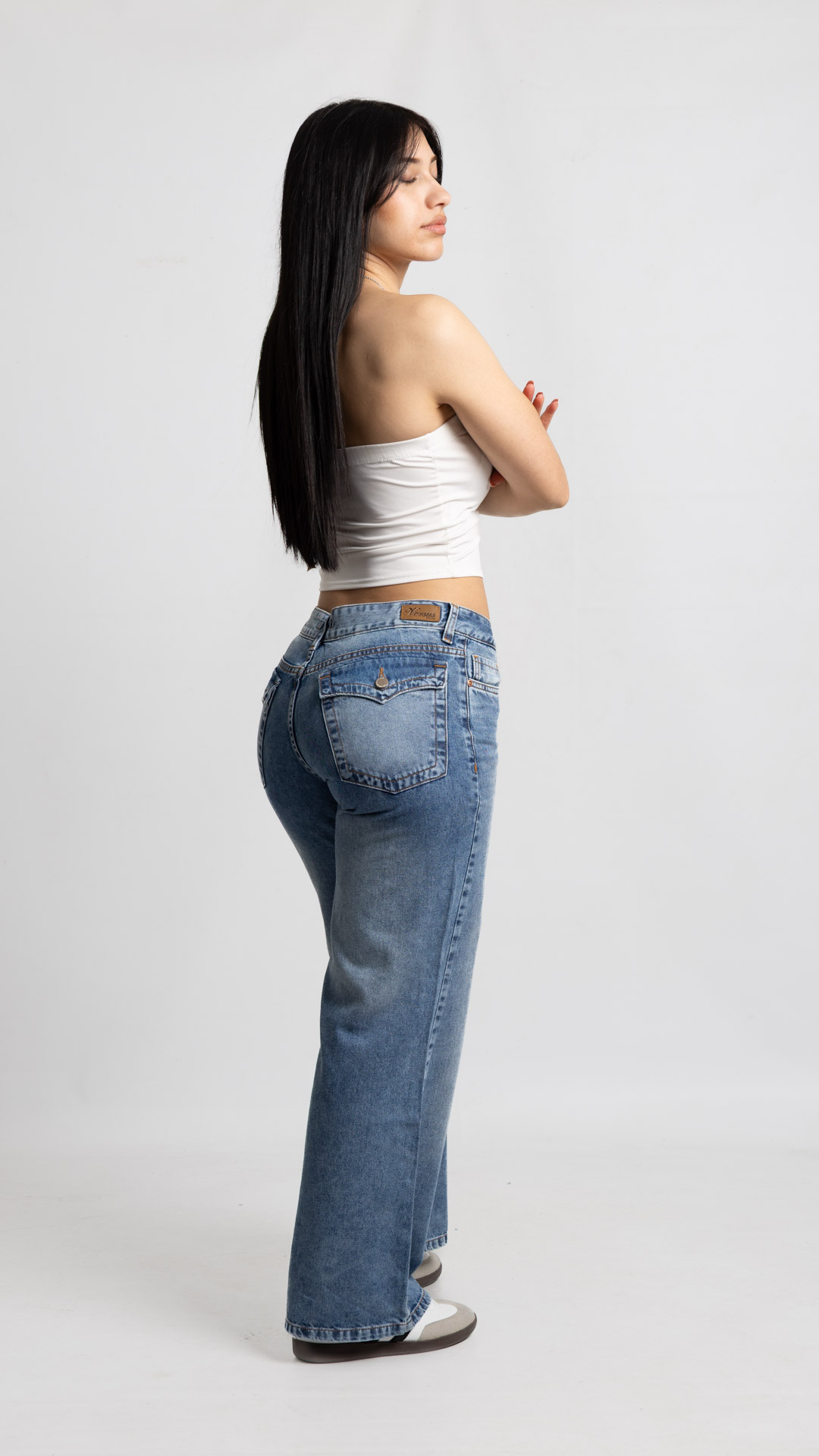 987 Art. 987 | Wide Leg Nevado Clasico con Tapa HN TM