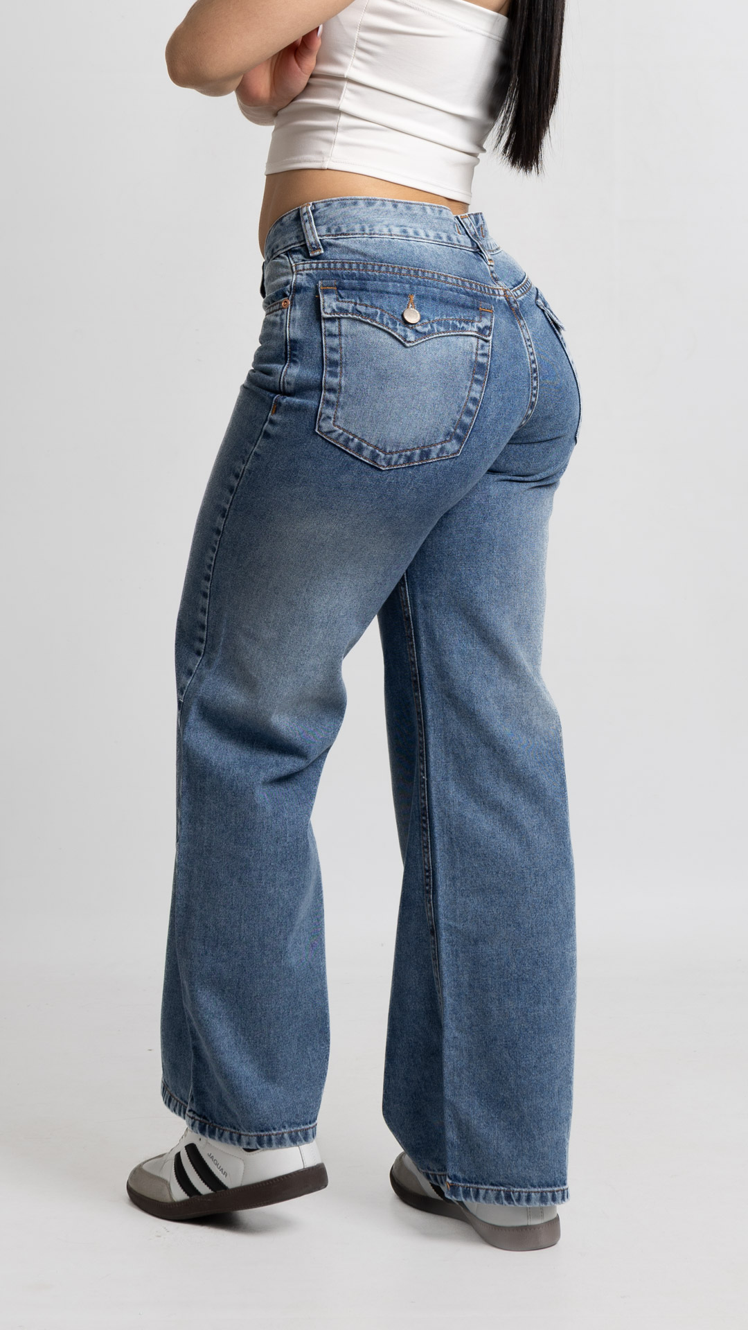 987 Art. 987 | Wide Leg Nevado Clasico con Tapa HN TM