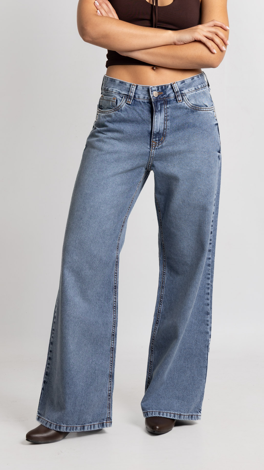 Art. 1013 | Wide Leg Nevado con Tacha TA