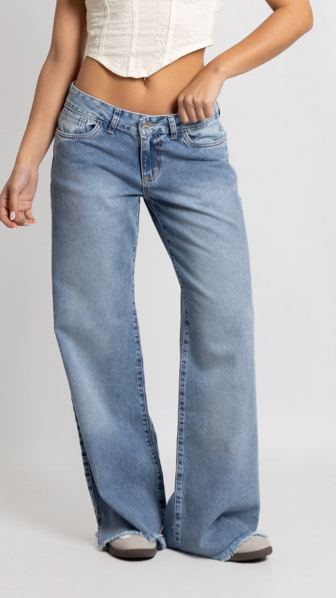 Art. 1010 | Wide Leg Nevado Desflecado TB