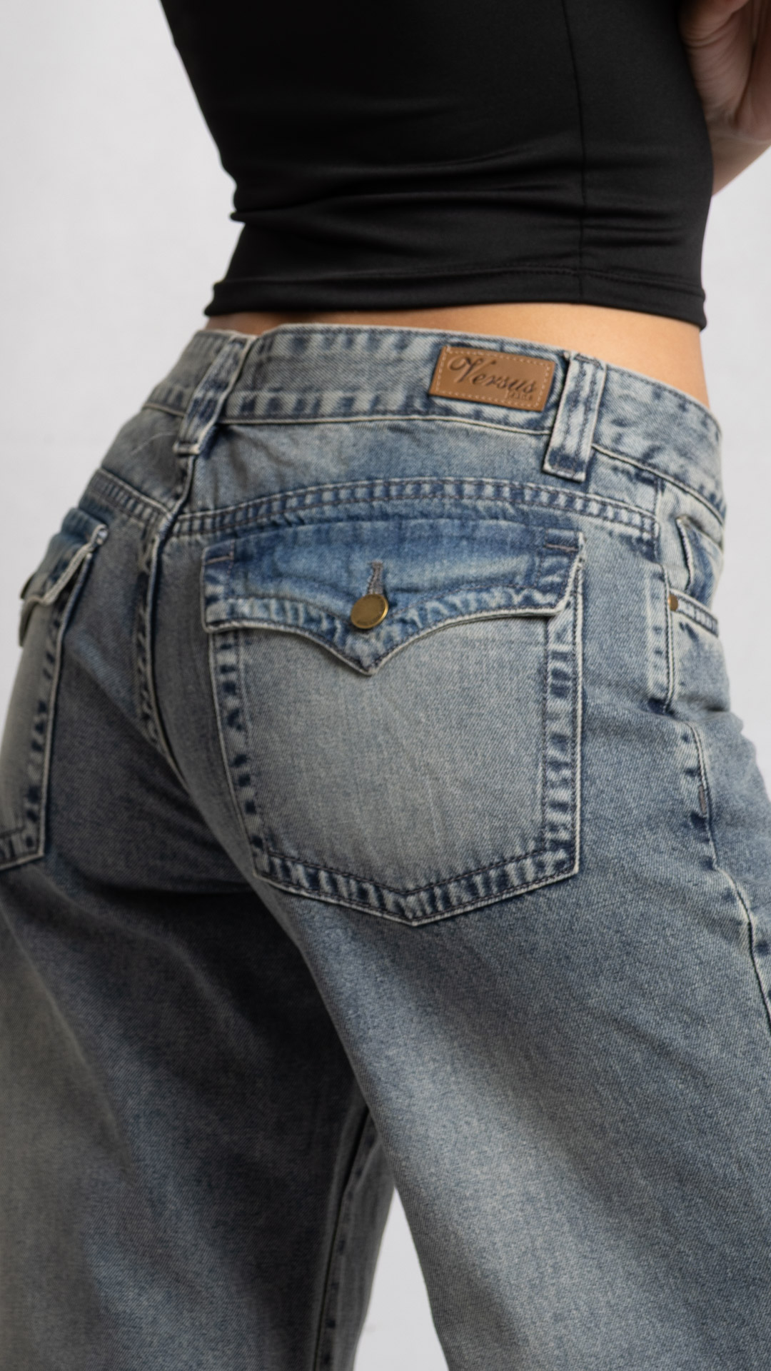 Art. 1017 | Wide leg Nevado Matizado con Tapa TB