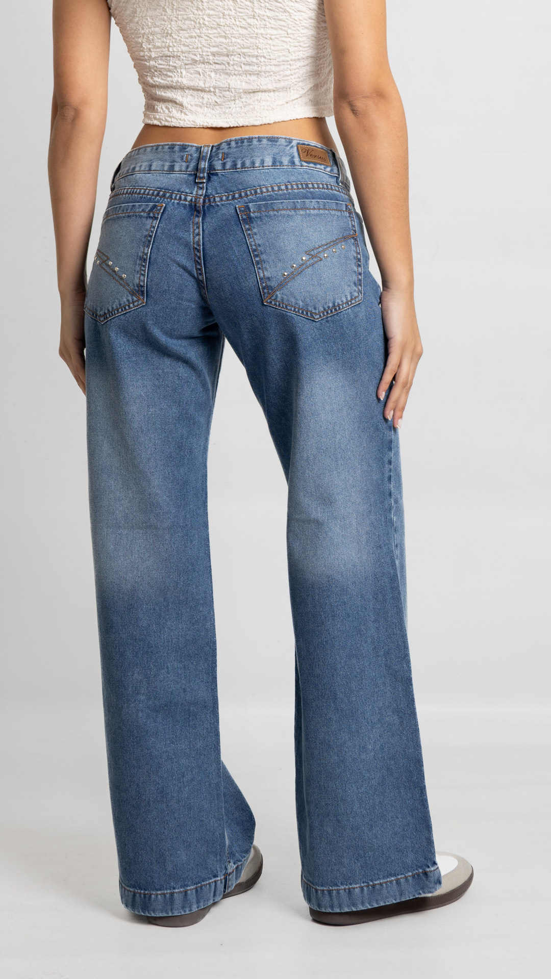 Art. 1026 | Wide Leg Nevado Detalle Bolsillo ETB